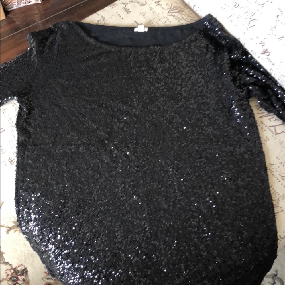 EUC J. Crew sparkle top